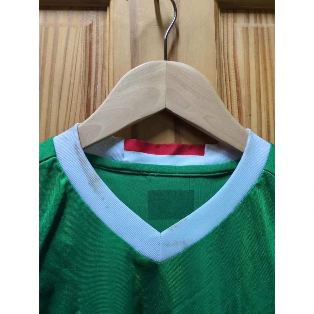 Stained Kids Youth Soccer Team Jersey Mexico Futball - See Pictures - Logo